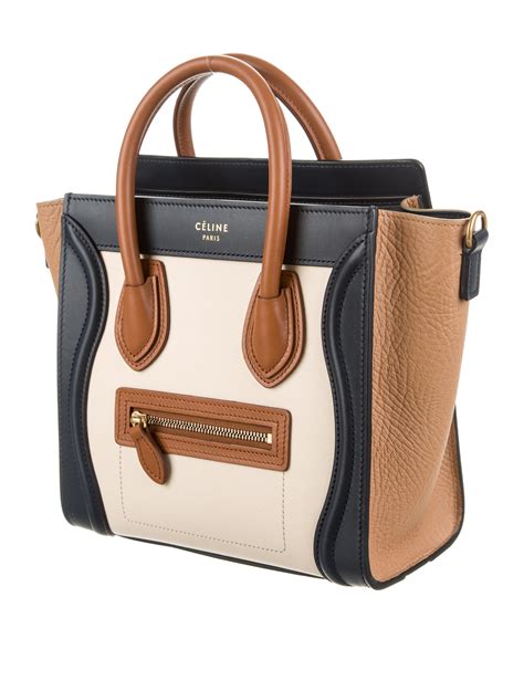 nano celine luggage|celine nano luggage tote bag.